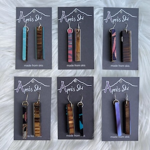 Après Ski - Pretty Patterns -  Powderhound Earrings