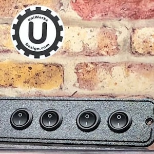 Upper Bunk PowerPod® Switch – 4 Switches