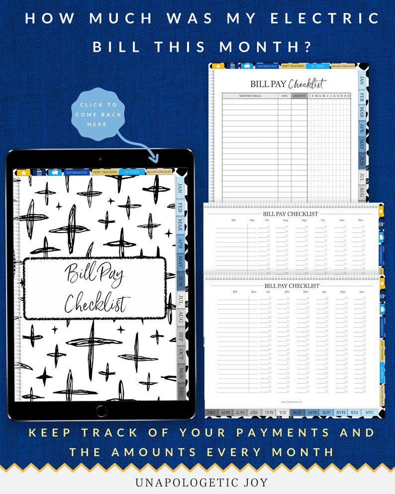 Minimalist Budget Planner Digital Budget Planner Finance Etsy