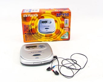 AIWA bärbar CD-spelare | modell XP-V50 | vintage 90-tal