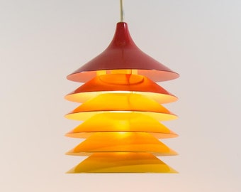 Vintage 80s IKEA Pendant Light, Postmodern Ambient Minimalist