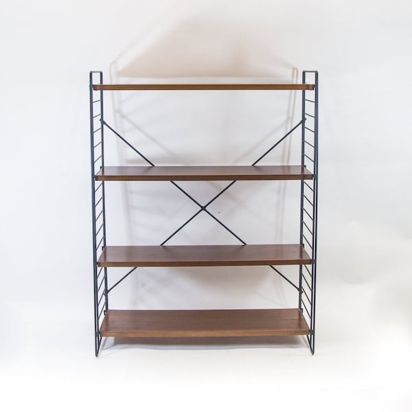 Standing Tomado wall unit | Midcentury design classic | wooden shelves | vintage 60's