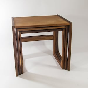 Mid-century-sätesbord | G-Plan | Set med 3 bord | Vintage 60-tal