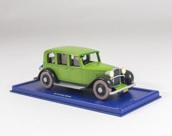 ATLAS TINTIN Car # 9 Mitsuhirato's Green Limo - Blue Lotus Herge