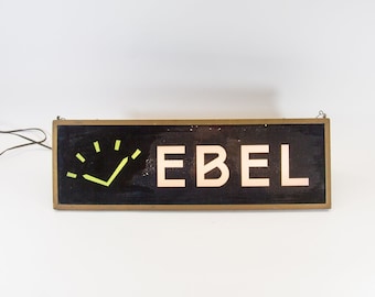 Antique Ebel light display | Full brass casing| Vintage 30's