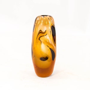 Skrdlovice vase | Curved glass |  Emanuel Beranek design | vintager 50's