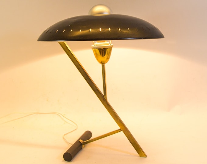 MCM desk lamp | Louis Kalff | Decora | Z desk lamp | Vintage 50's