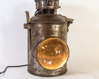 Antique signal lamp | Industrial design | early 20th century