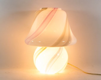 Murano Venini swirl lamp | XXL - 40 cm | full glass | vintage 70's