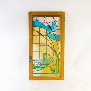 Stained glass window | Art nouveau | Colorful | Early 20th century