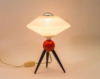 Tripod table lamp | Space age | Danish design | Vintage 60's