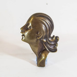 Art deco statue | Bronze | Wall mounted | Vintage 20&#39;s