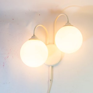 Modern wall sconce | Double lamp shade | Herda | vintage 80&#39;s