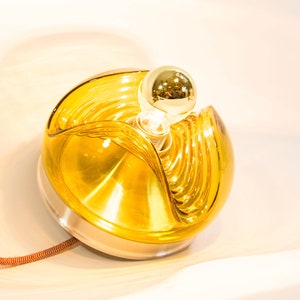 Peill & Putzler Wave | postmodern design | wall sconce or flush mounted ceiling lamp | Vintage 70&#39;s