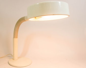 Lampada da tavolo postmoderna / Hala Zeist / Braccio flessibile a collo d'oca / vintage anni '70