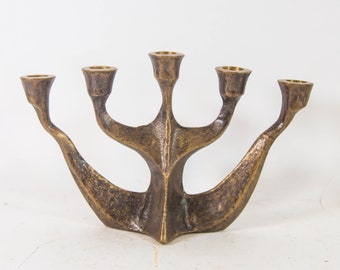 Brutalist 5 arm candlestick | Horst Dalbeck | Vintage 60's | 1 LEFT!