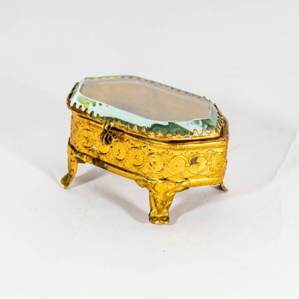 Antique French jewelry box