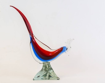 Vintage Murano glass | Colorful Rooster | Vintage 60's