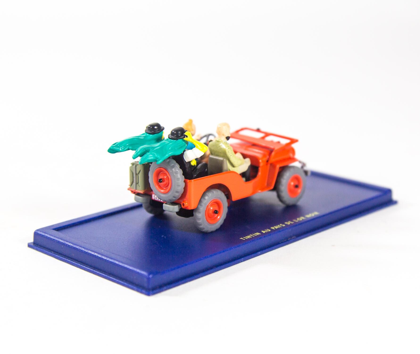 Tintin Car Model | 1/43 | Willys Jeep | Land of Black Gold