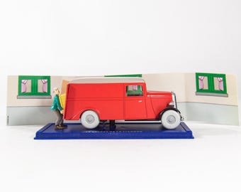 TinTin car model | 1/43 | Chevrolet Truck | The Secret of the Unicorn | Original box and certificate | Atlas Edition