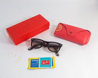 Ray Ban Wayfarer | RB2140 | Rare Prints | Special Series #6 | Colorful block print | Partly translucent frame