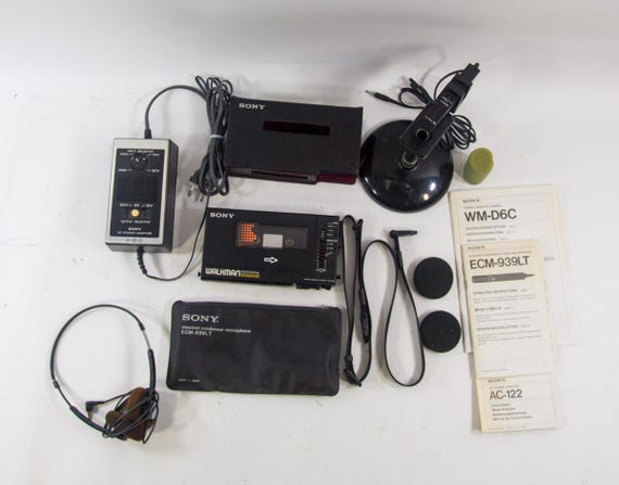 SONY WALKMAN PROFESSIONAL WM-D6C【ジャンク】 SONY WM-D6C Walkman Professional Cassette Player overhauled