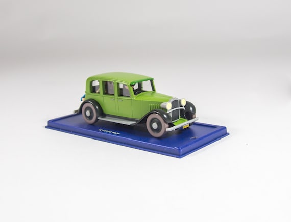Tintin Car Model | 1/43 | Mitsuhirato' Green Limo | the Blue Lotus