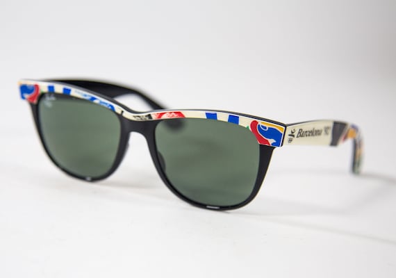 Vintage Ray-ban Wayfarer Olympics | 92 Barcelona | Ray-ban U.S.A.
