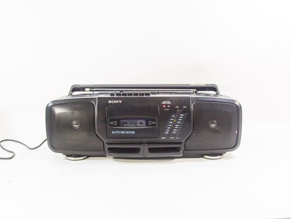 SONY JACKL300 ラジオ・カセット/プレーヤー ソニー ブームボックス | モデル CFS-D30 | カセットプレーヤーとFM