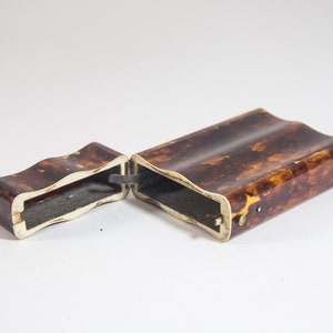 Antique cigar case tortoiseshell Early 19th century image 1