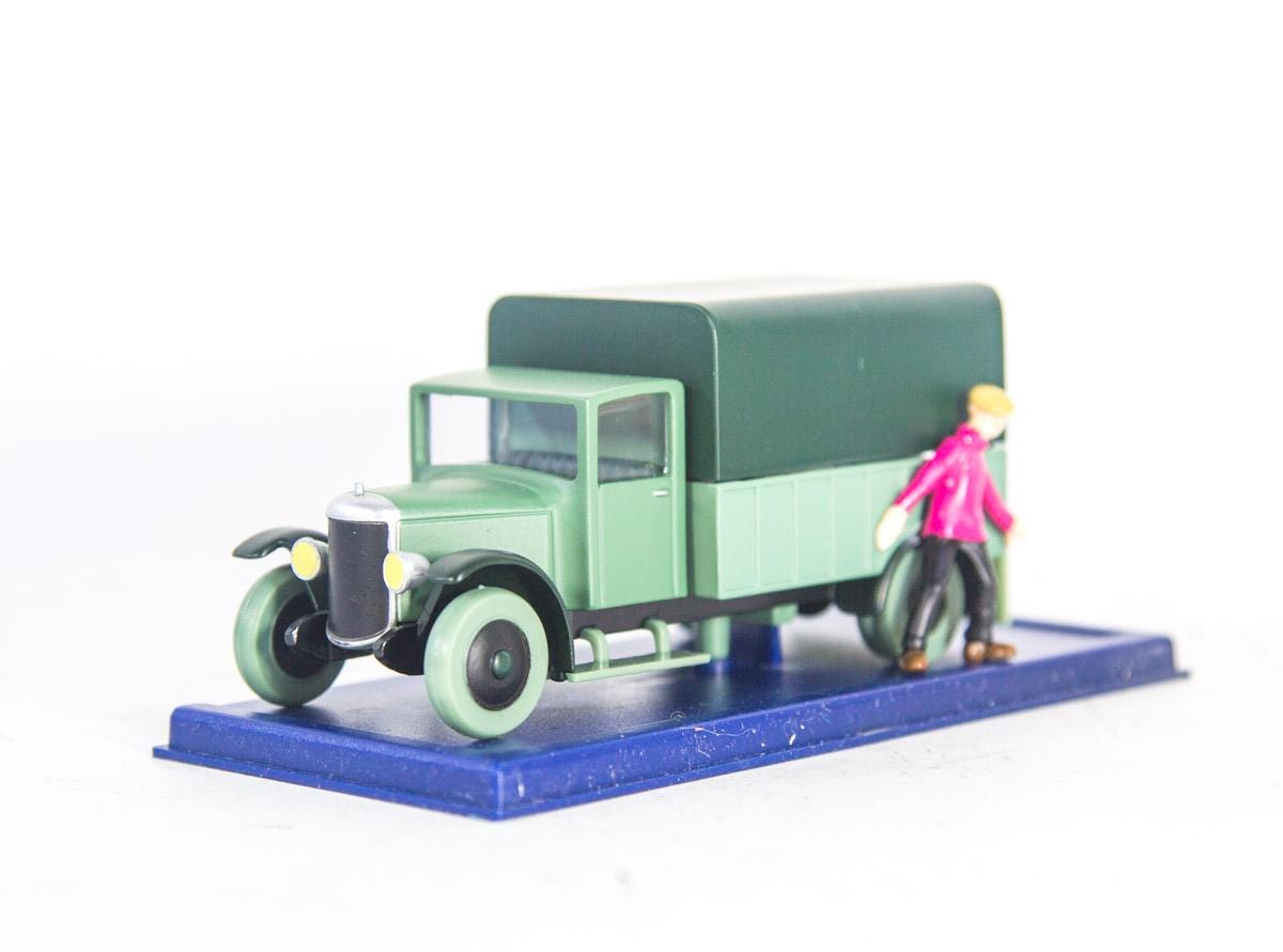 Tintin Car Model | 1/43 | Opium Truck | the Blue Lotus | #53