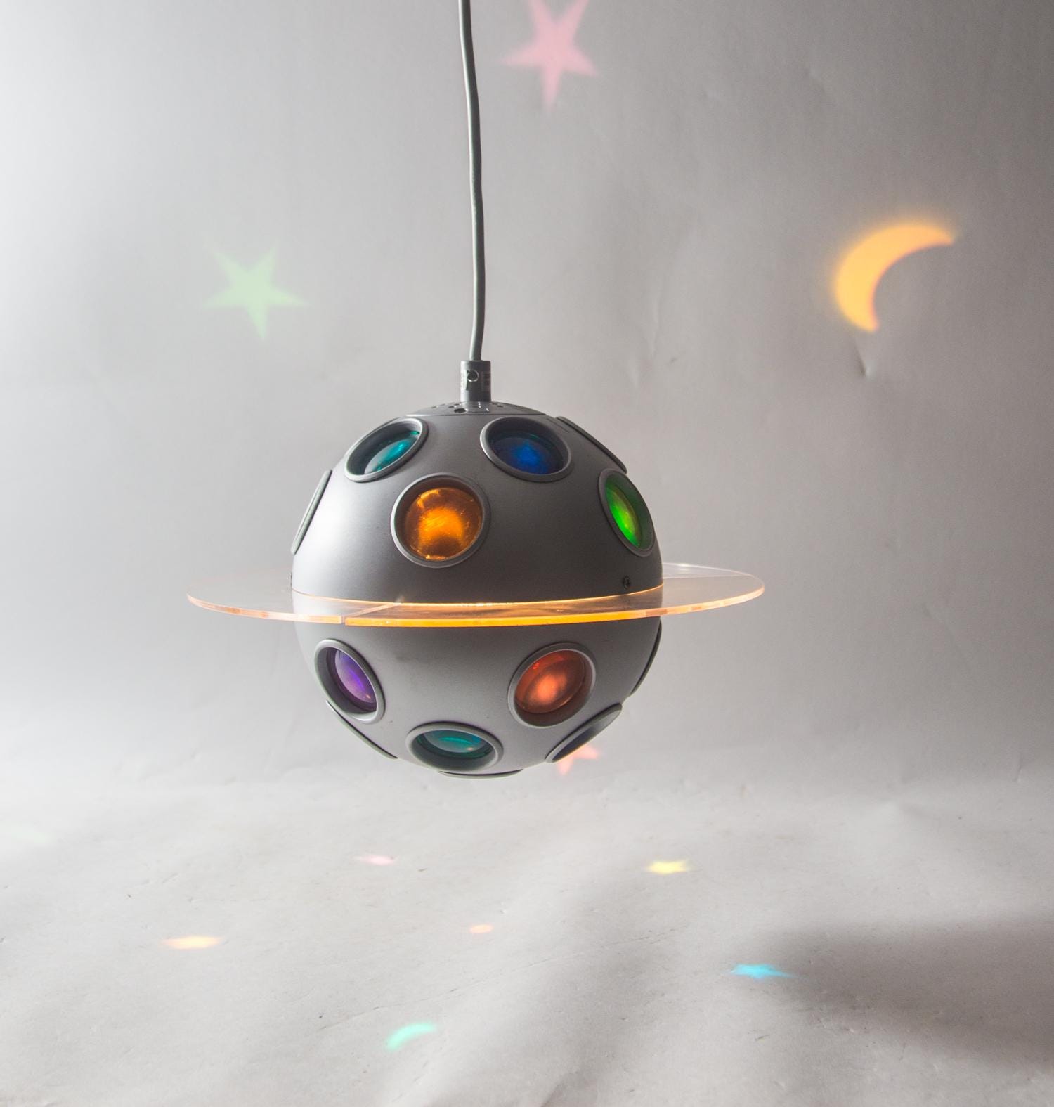 IKEA Blimp | Vintage Ceiling Lamp | Galaxy Projection | 80's