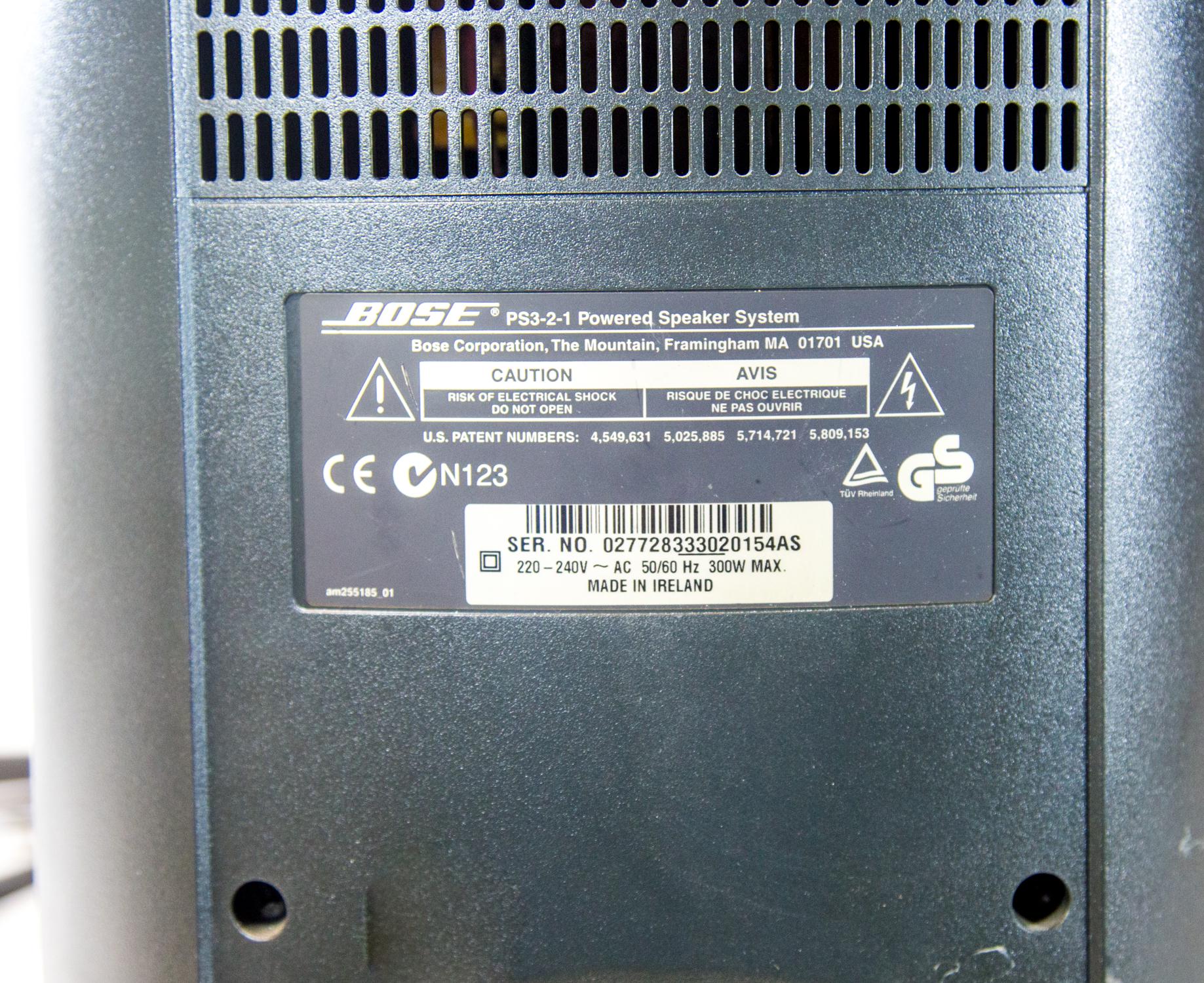 BOSE PS-3-2-1Ⅲ Powered Speaker System Bose 3-2-1 Series II review: Bose 3-2-1 Series II - CNET