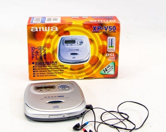 AIWA Portable CD Player | Model XP-V50 | Vintage 90's - Etsy Finland