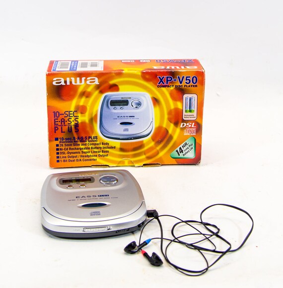 AIWA Portable CD Player | Model XP-V50 | Vintage 90's - Etsy