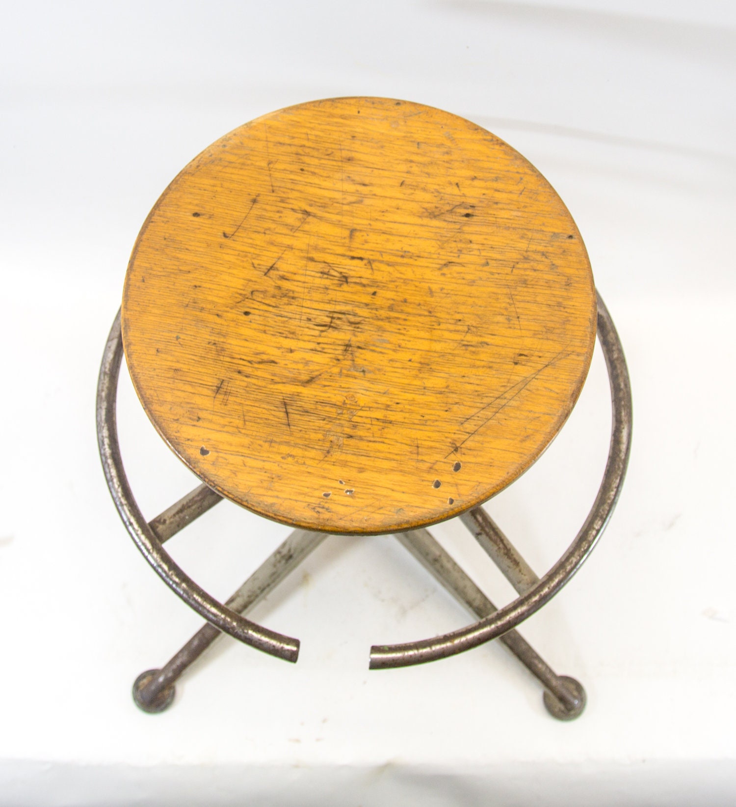 Friso Kramer for Ahrend De Cirkel | Industrial Stool | Adjustable