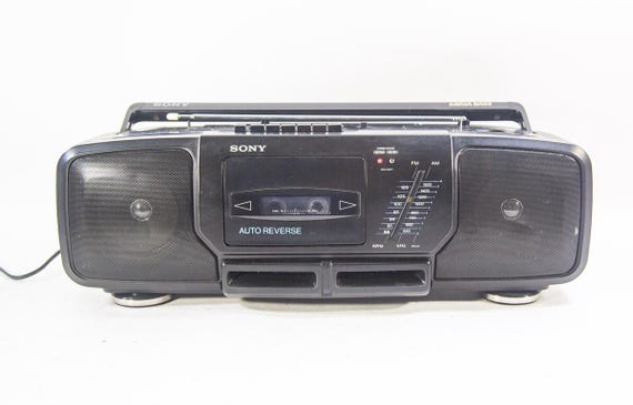 SONY CFT- 1 説明書　袋付 1994 レトロ　ラジオカセットプレーヤー ソニー ブームボックス | モデル CFS-D30 | カセットプレーヤーとFM
