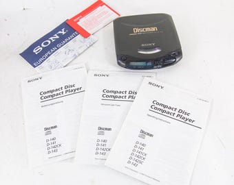 SONY DISCMAN D-11 ポータブルCDプレーヤー - Etsy 日本