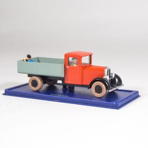 TinTin car model | 1/43 | Miesse truck | The Blue Lotus | Original box and certificate | Atlas Edition