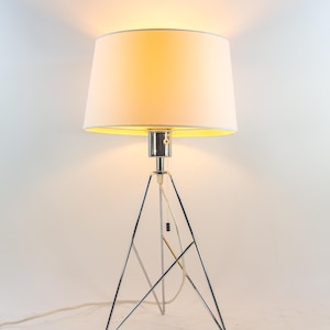 Postmodern bordslampa | Chromebase | Eglo Leuchten | Vintage 80-tal