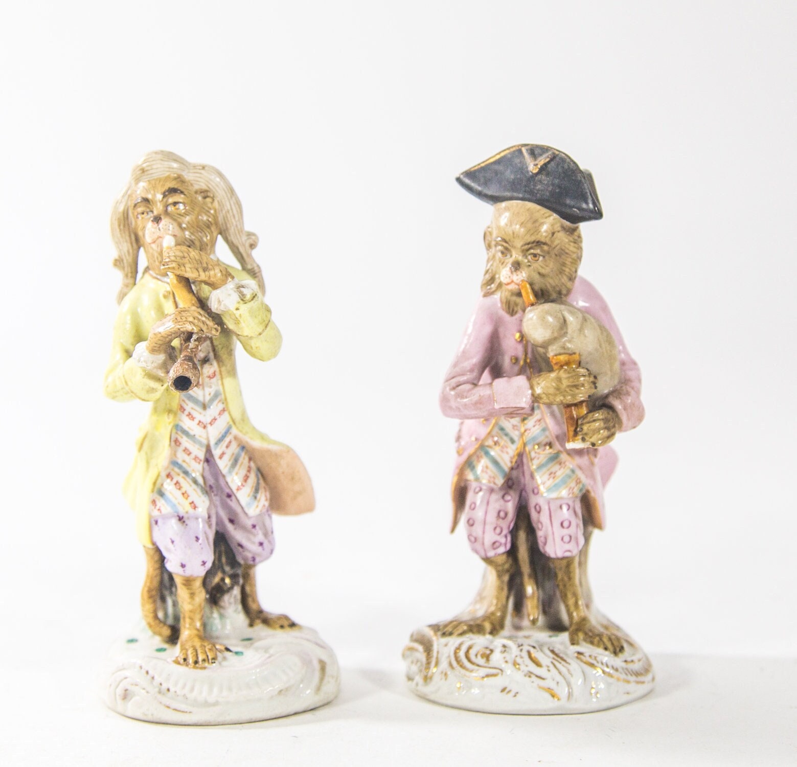 Meissen | Porcelain Monkeys | Orchestra | 18th Century - Etsy