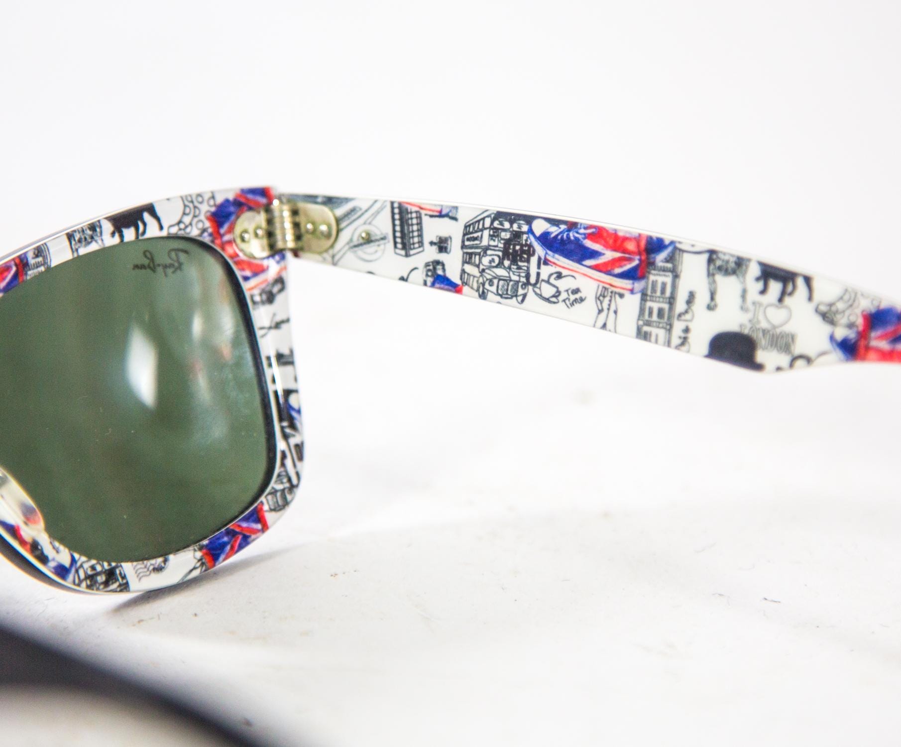 Ray-Ban Multicolor Rare Print Special Series Geometric Glasses Ray Ban Wayfarer | RB2140 | Rare Print Edition | Special  main image 3