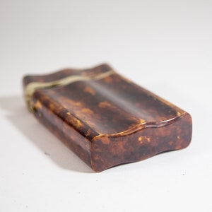 Antique cigar case tortoiseshell Early 19th century image 8