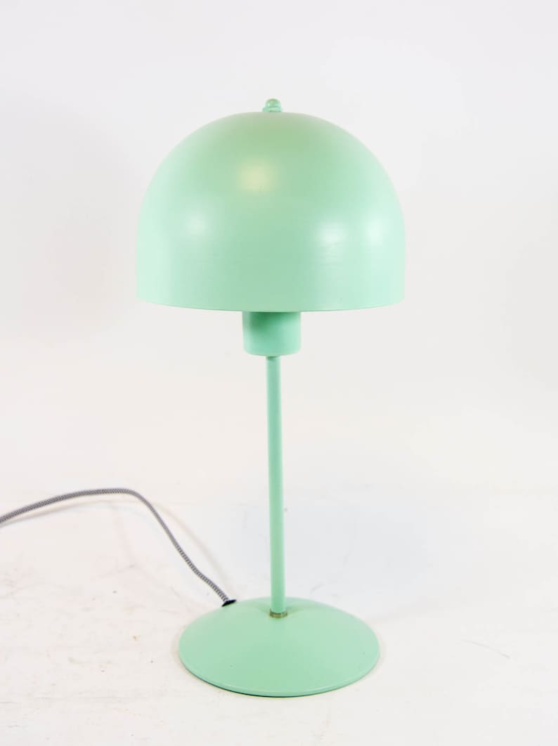 Large mushroom lamp Going Green Dutch design vintage 80's image 3