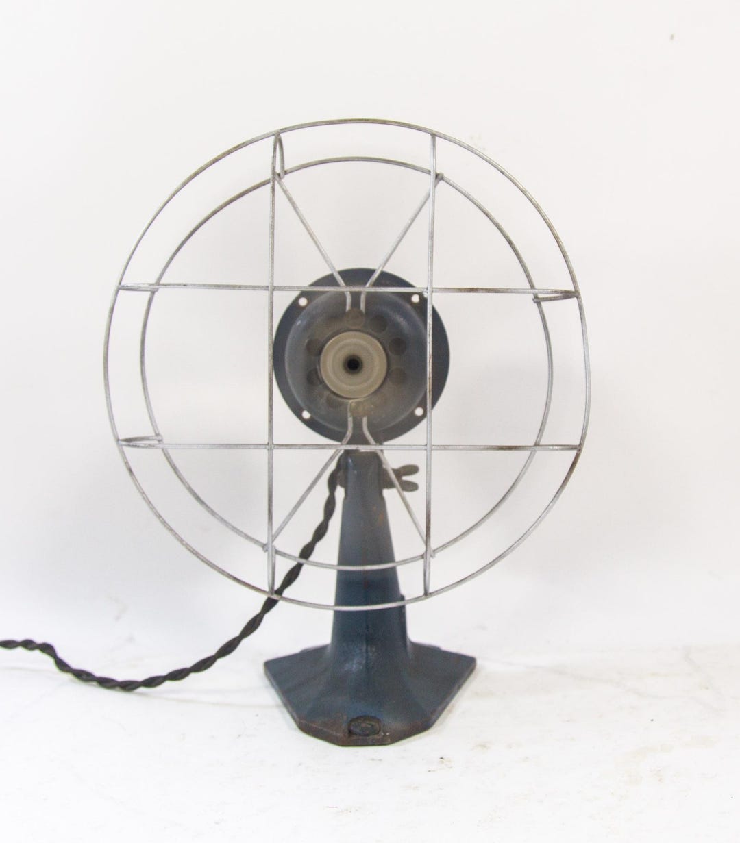 Midcentury Fan | Industrial Design | Cast Iron Base | Leko | Vintage 50 ...