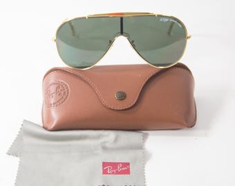 Alas Ray Ban | G15 Lente única verde | Bausch & Lomb | ¡MENTA! | años 90