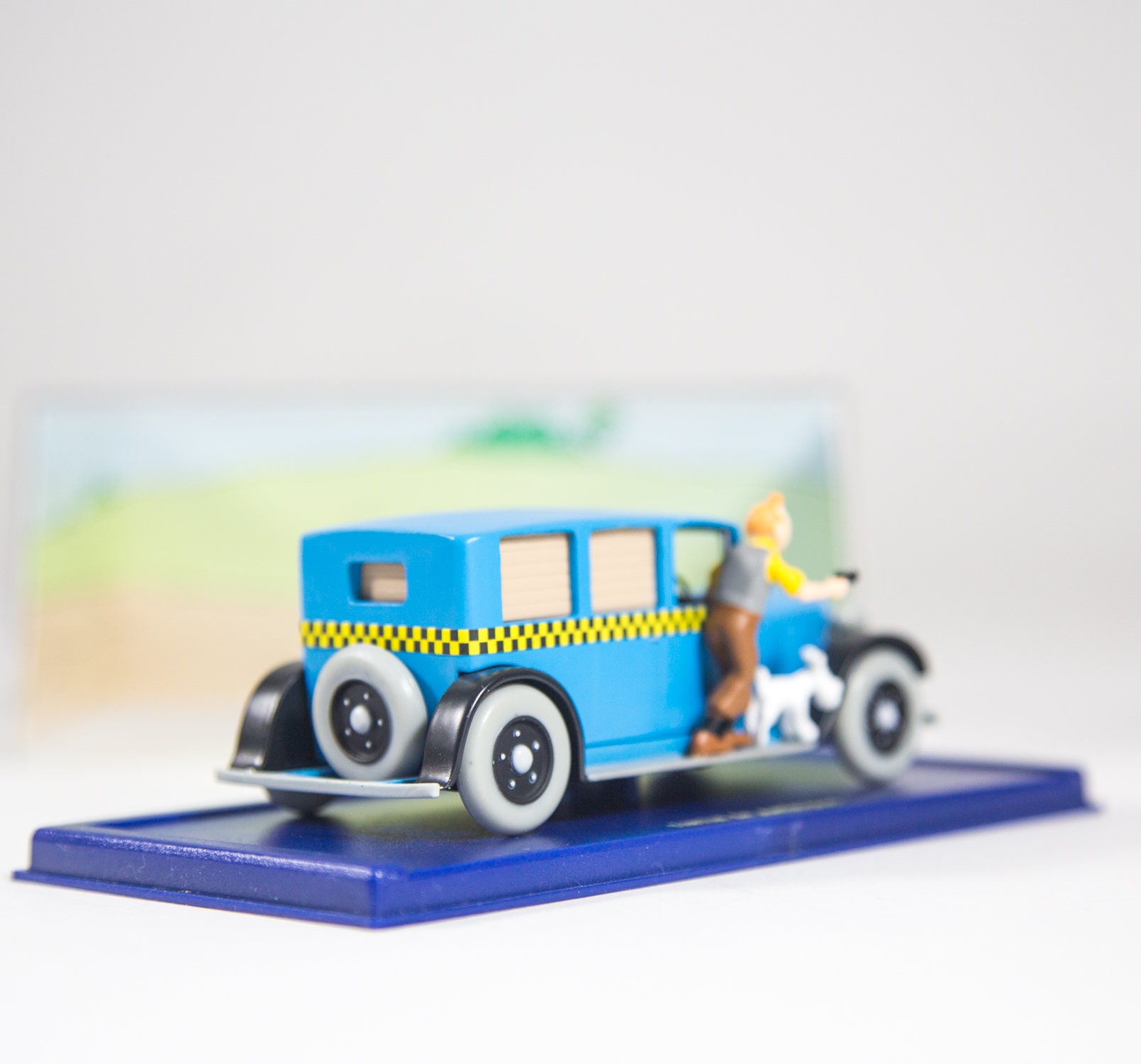 TinTin ミニカー　1/43 Taxi Checker Tintin's Cars Taxi Checker (1929) “Tintin en Amérique”, Hergé