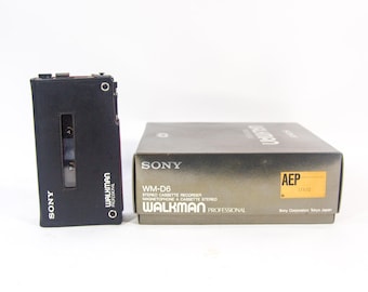 SONY WM-D6C Walkman Professional Cassette Player Recorder W