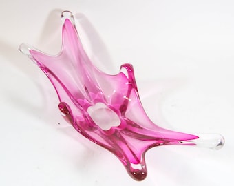 Murano splash bowl | Pink | Vintage 70&#39;s