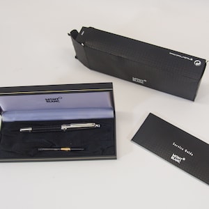 Montblanc | Maestros | Solitario Doue Signum | Bolígrafo y pluma estilográfica| Caja original | Años 90